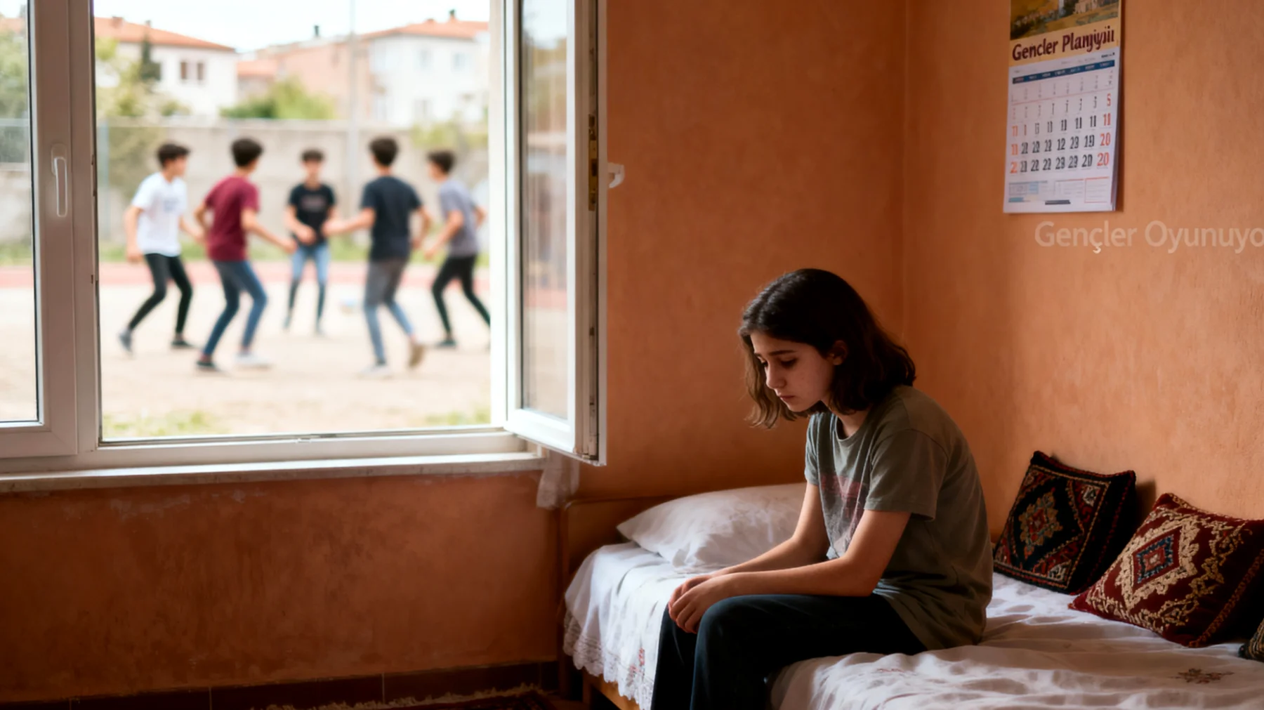 14 yaşındaki kızım son derece utangaç ve sosyal ortamlardan kaçınıyor. Sınıf arkadaşlarıyla iletişim kurmakta zorlanıyor, okul etkinliklerine katılmak istemiyor ve sürekli evde kalmayı tercih ediyor. Sosyal becerilerini geliştirmesine nasıl yardımcı olabilirim?"