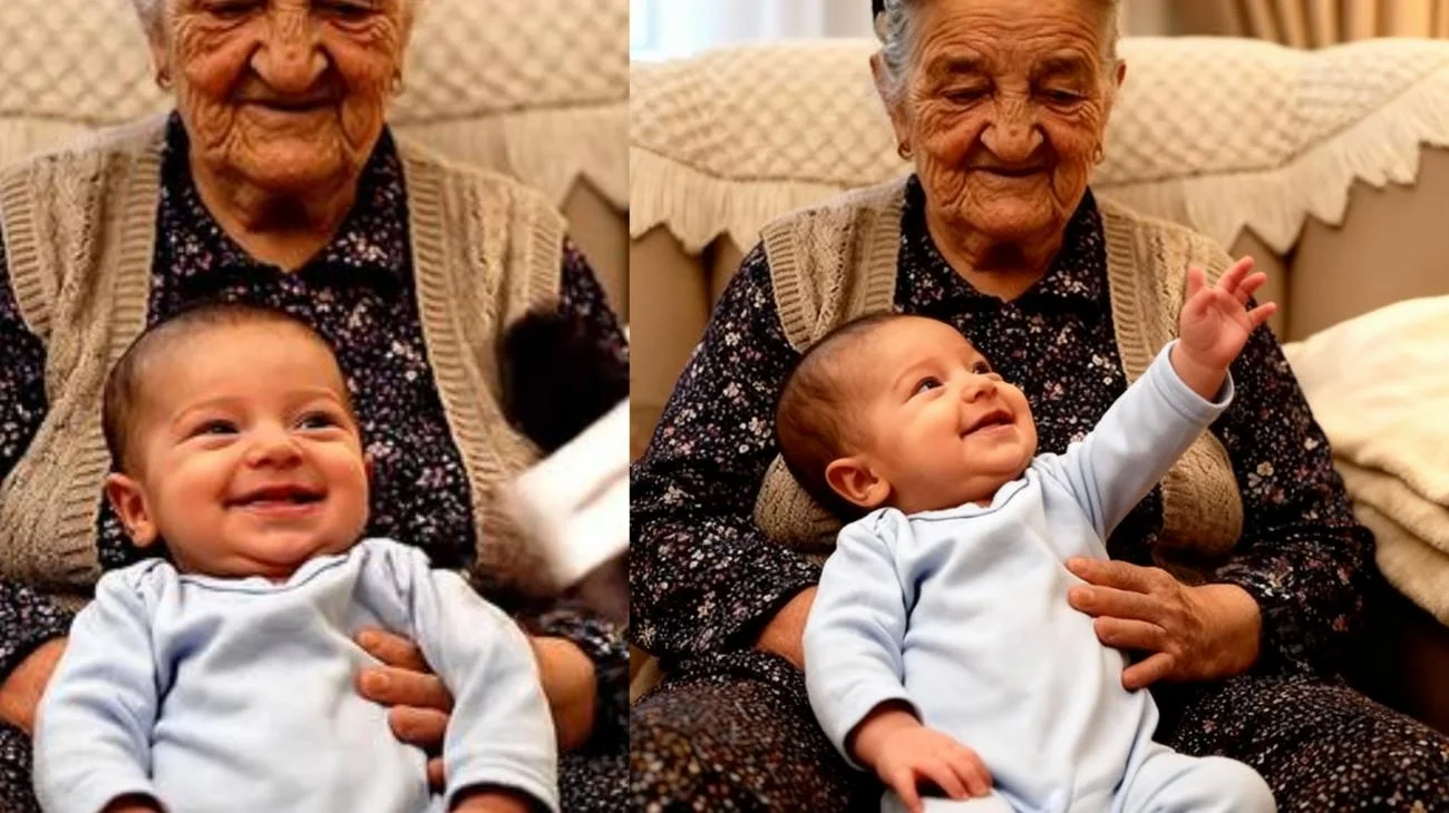 Babannesine bırakıldı diye üzüldü sandılar ama bakın ne oldu 😂 #keşfet #keşfetreels #reels #viral #trend #bebek #komikbebek #babanne #aile #komedi #mizah #yapayzeka #ai #aibaby #instareels"