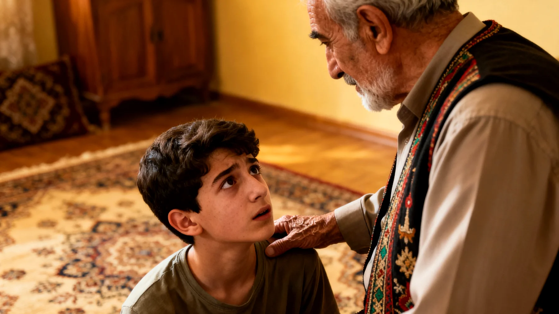 Ergen torun, büyükbabasından duygusal olarak bağımsız olamıyor ve sürekli onun onayını ve varlığını arıyor, bu da sağlıksız bir bağımlılık ilişkisi yaratıyor"